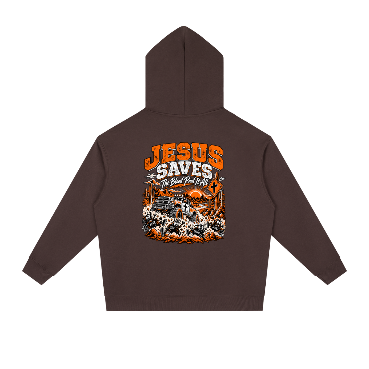 JESUS DIED FOR FOR OUR SINS THAT'S THE GOOD NEWS 1 CORTHIANS 15:1-4 JESUS SAVES THE BLOOD PAID IT ALL Hoodie