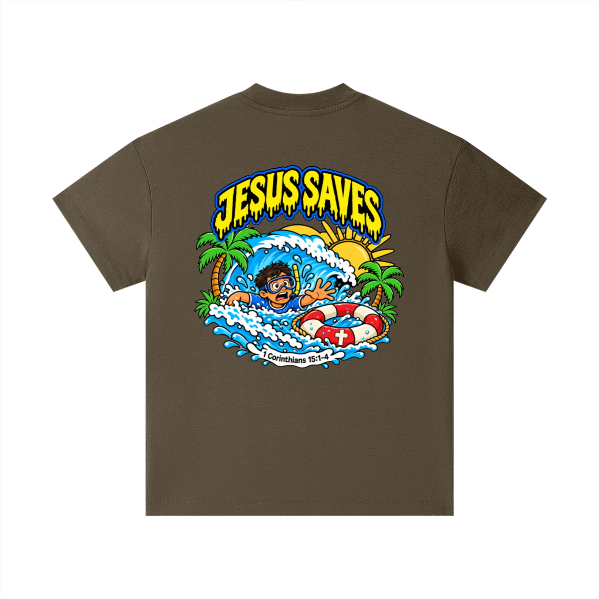 Jesus Saves Kids T-Shirt
