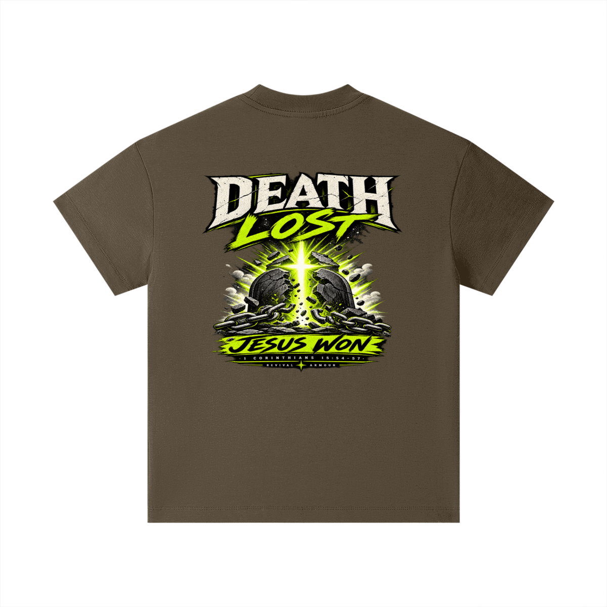 Death Lost Jesus Won Kids T-Shirt