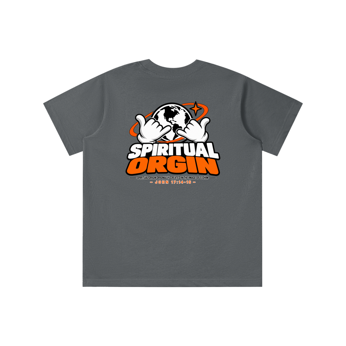 SPIRITUAL ORGIN - SPIRITUAL ORGIN ORIGINALLY CREATED IN THE IMAGE OF ELOHIM- youth T-shirt