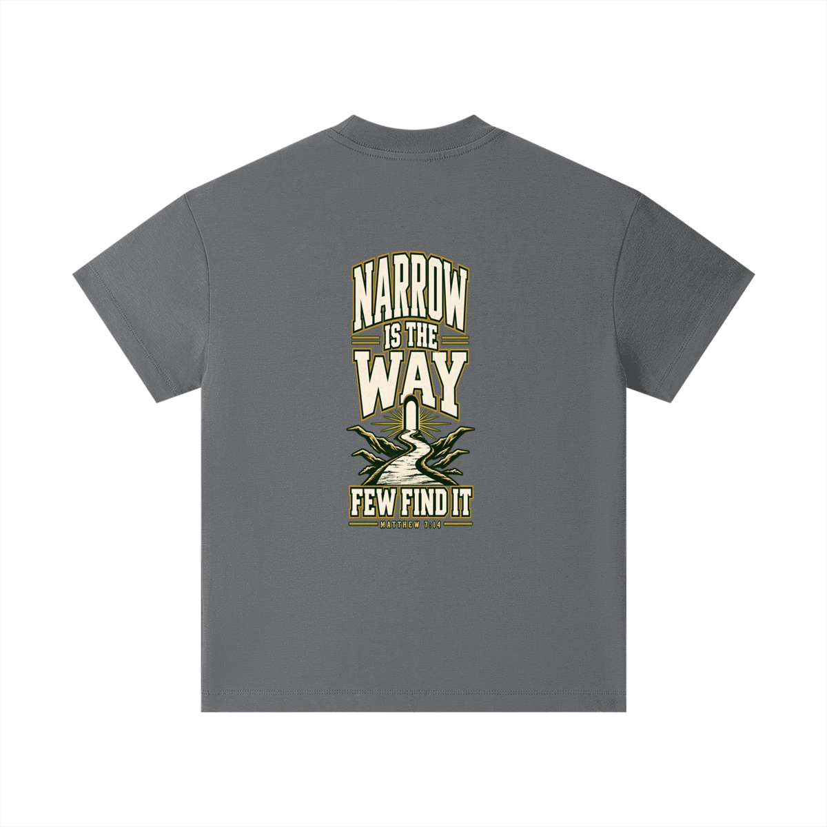 SAVED BY GRACE THROUGH FAITH NARROW IS THE WAY Kids T-Shirt