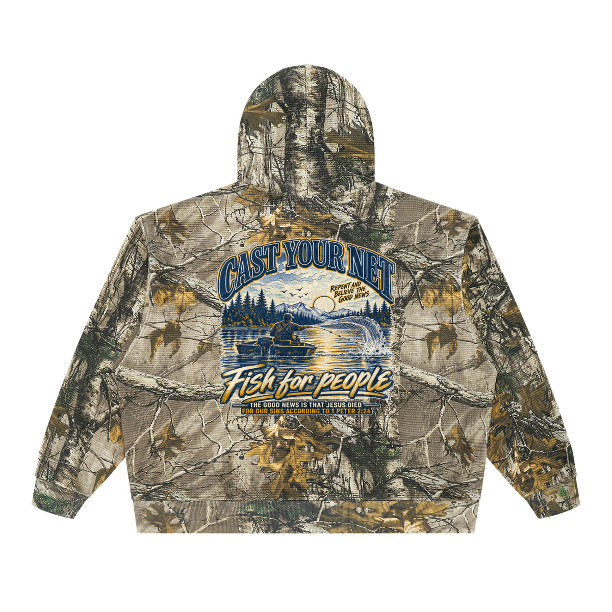 ETERNAL TORMENT IS A REAL POSSIBILITY CAMO Hoodie