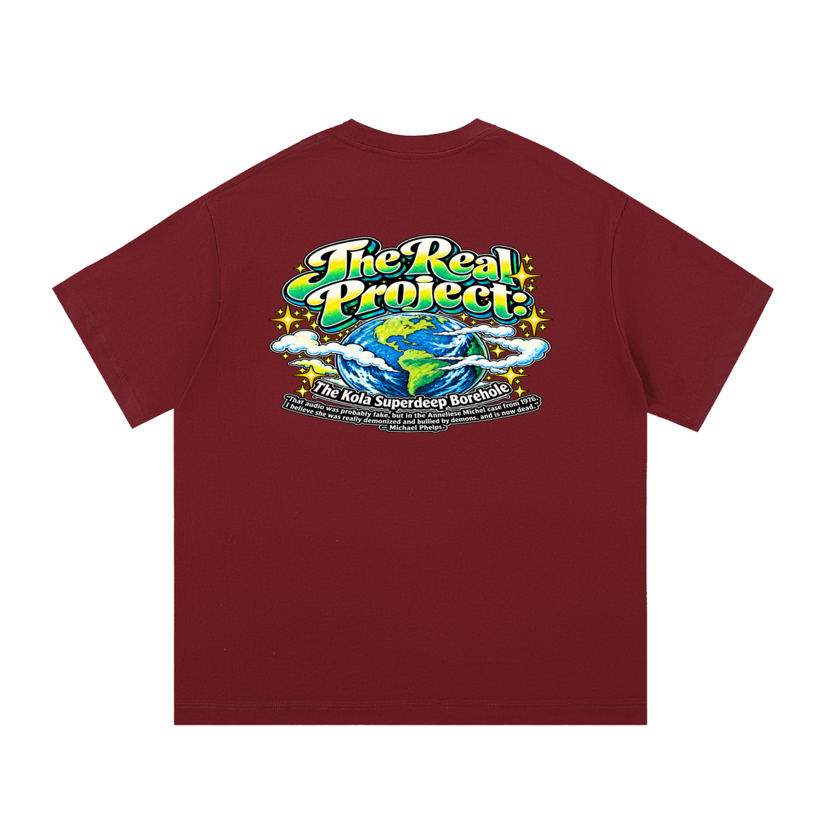 REDEEMED BY THE OF JESUS ACCORDING TO EPHESIANS 1:7 THE REAL PROJECT: THE KOLA SUPERDEEP BOREHOLE T-Shirt