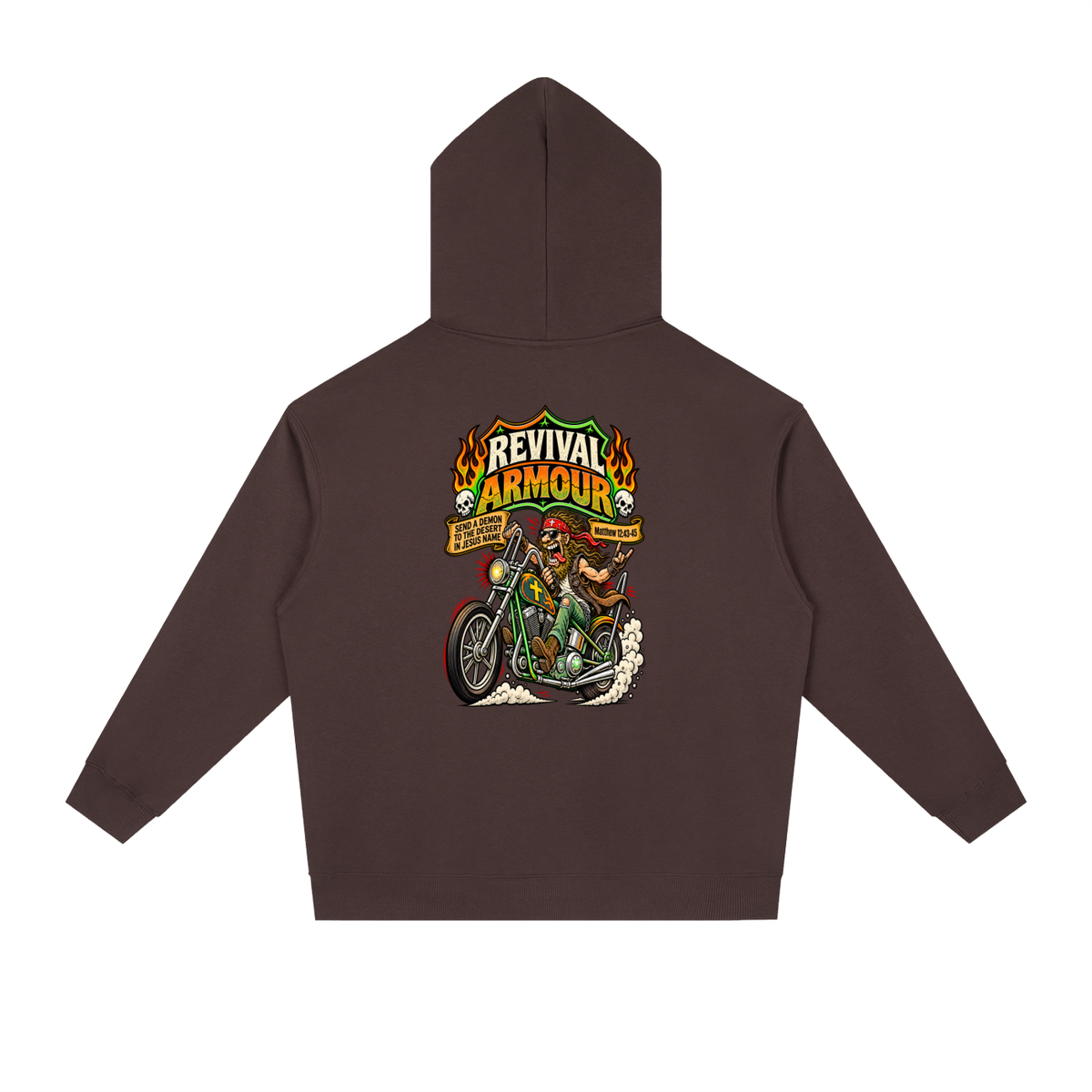JESUS SAVES REVIVAL ARMOUR SEND A DEMON TO THE DESERT IN THE NAME OF JESUS Hoodie