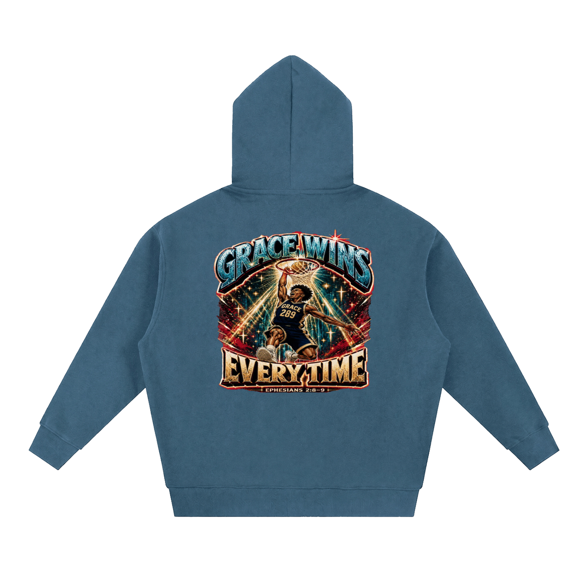 JESUS IS AWESOME GRACE WINS GRACE 289 EVERYTIME EPHESIANS 2:8-9 Hoodie