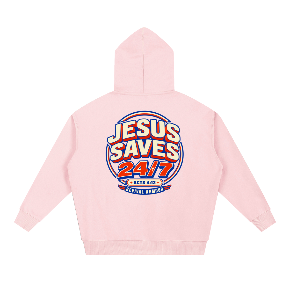 Jesus saves 24/7 Hoodie