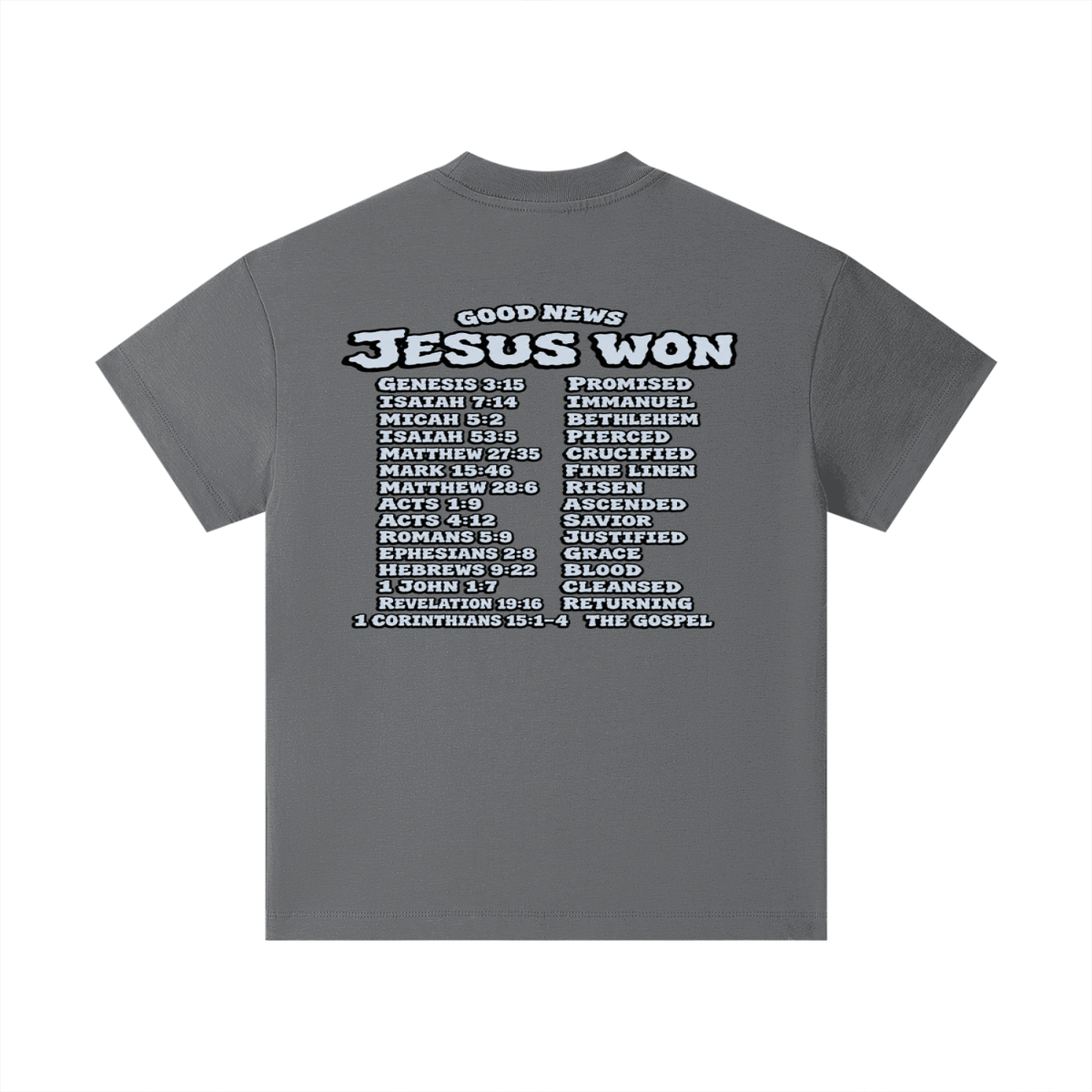 GOOD NEWS JESUS WON Kids T-Shirt