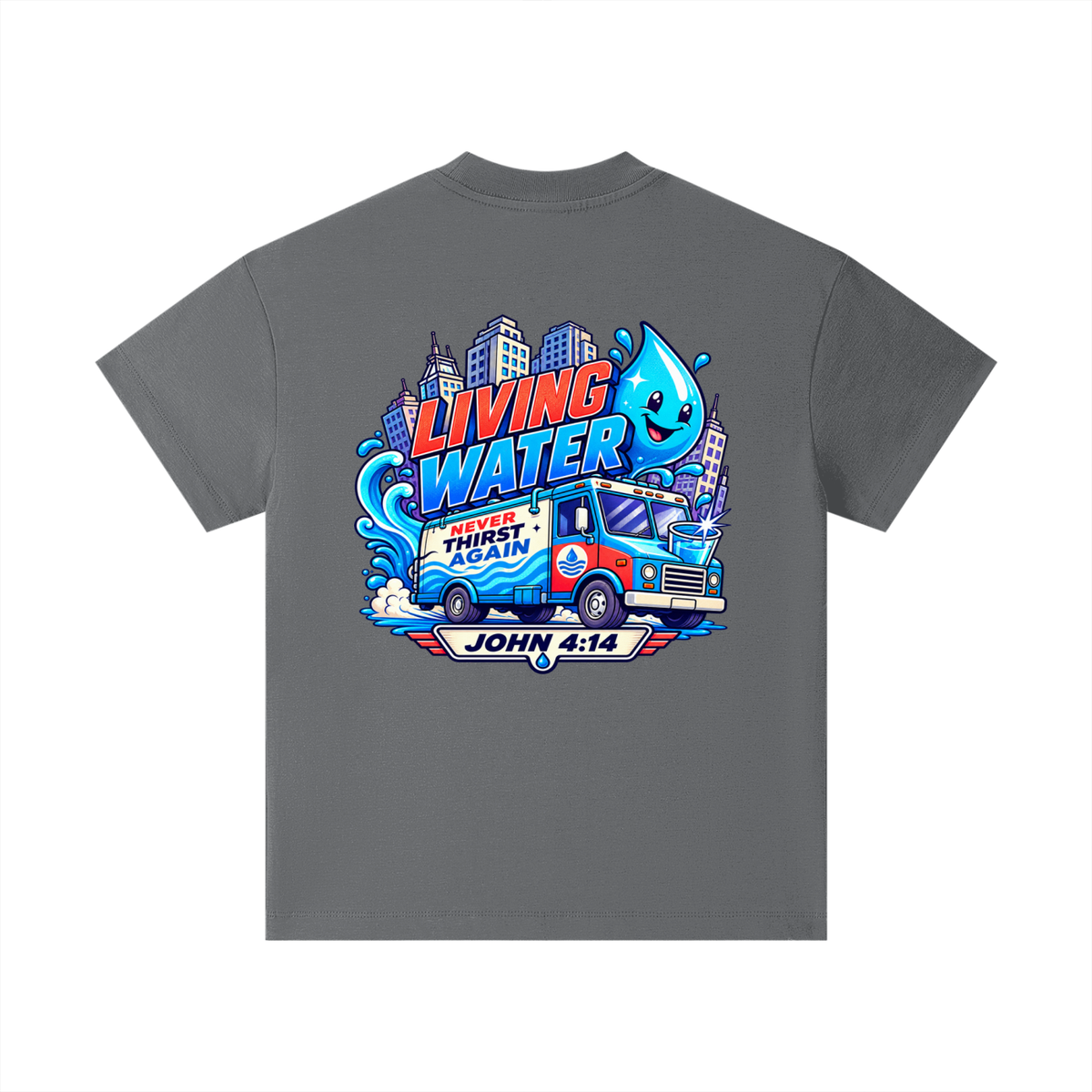 Living Water Never Thirst again Kids T-Shirt