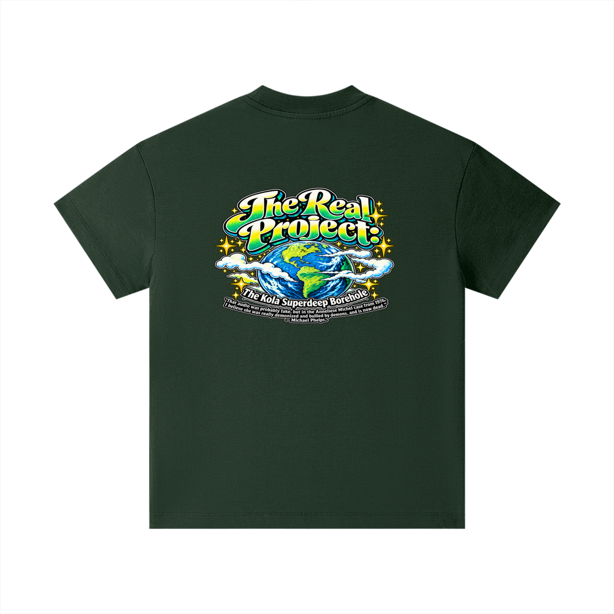 REDEEMED BY THE OF JESUS ACCORDING TO EPHESIANS 1:7 THE REAL PROJECT: THE KOLA SUPERDEEP BOREHOLE Kids T-Shirt