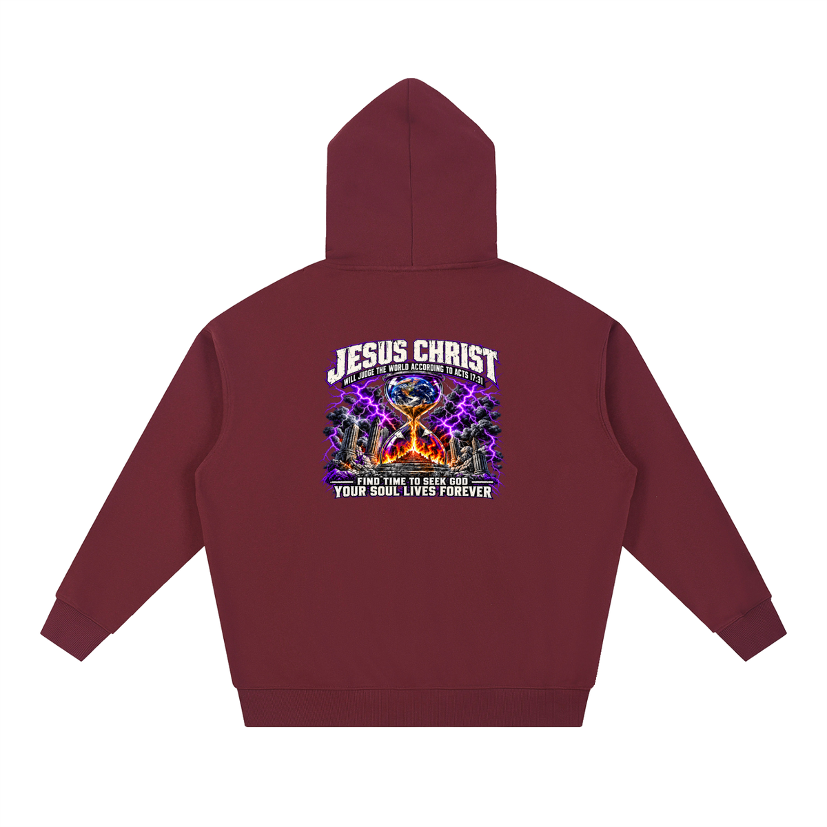 THE STRUGGLE IS REAL BUT SO IS JESUS - INSPIRED BY 1 PETER 5:10 - Hoodie