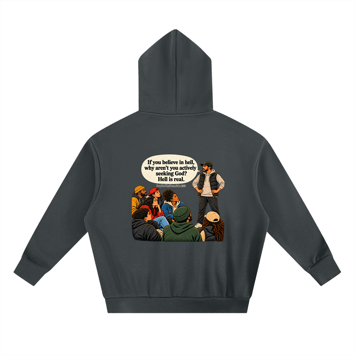 HELL IS NOT DOPE Hoodie