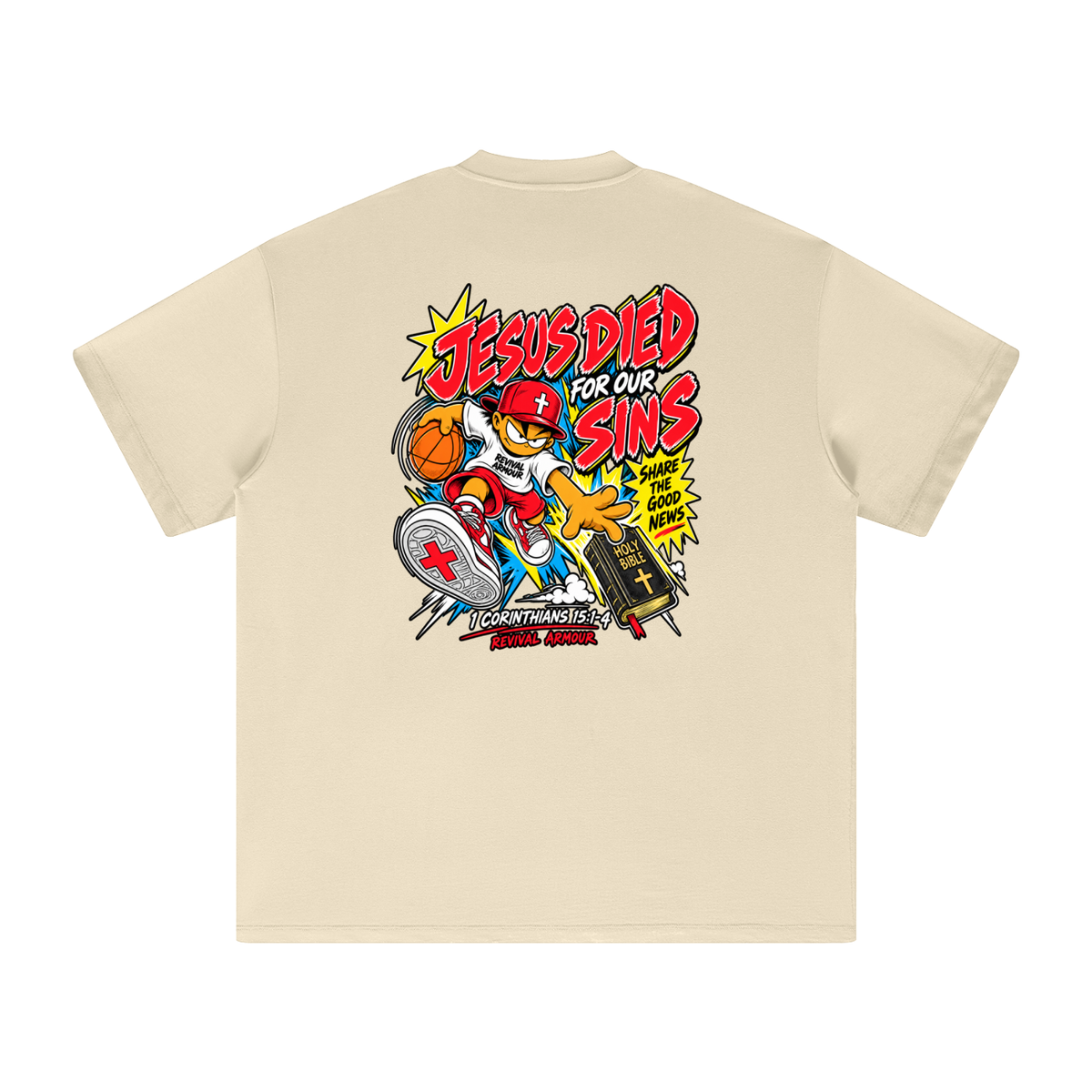 REVIVAL EST. 2026 ARMOUR JESUS DIED FOR OUR SINS T-Shirt