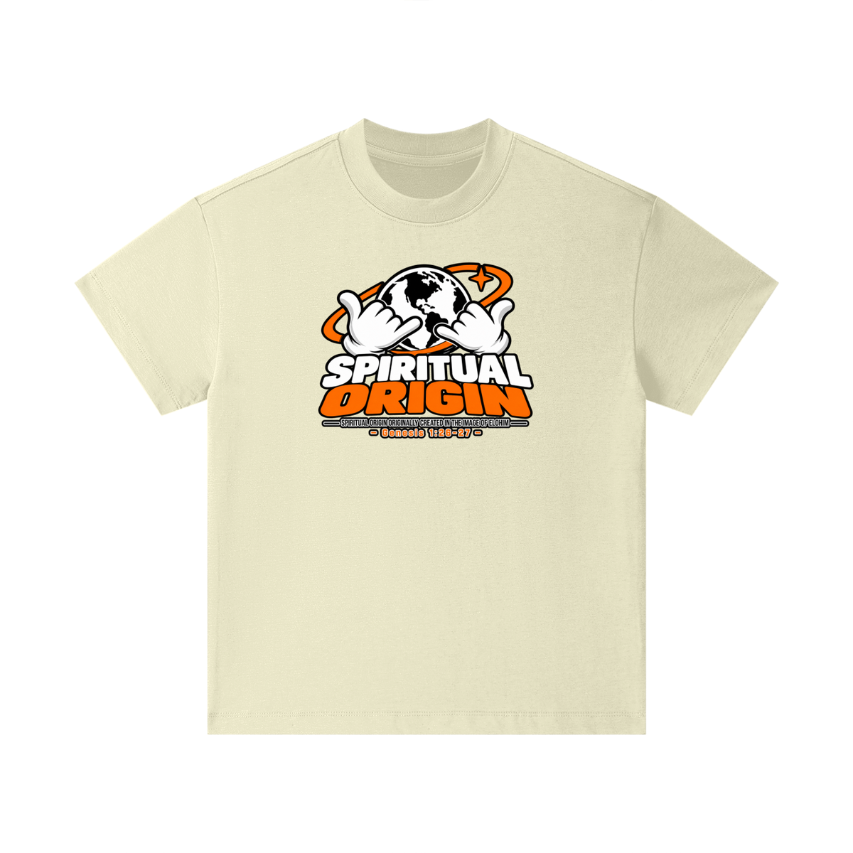 SPIRITUAL ORGIN SPIRITUAL ORGIN ORIGINALLY CREATED IN THE IMAGE OF ELOHIM - GENESIS 1:26-27 - Kids T-Shirt