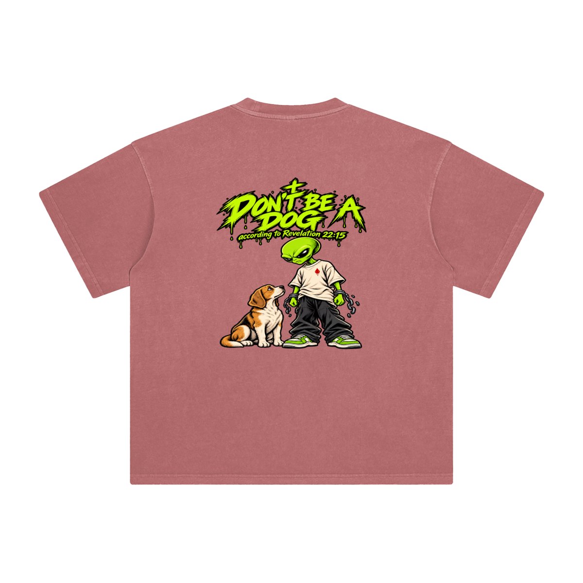 DON'T BE A DOG according to Revelation 22:15 T-Shirt 2
