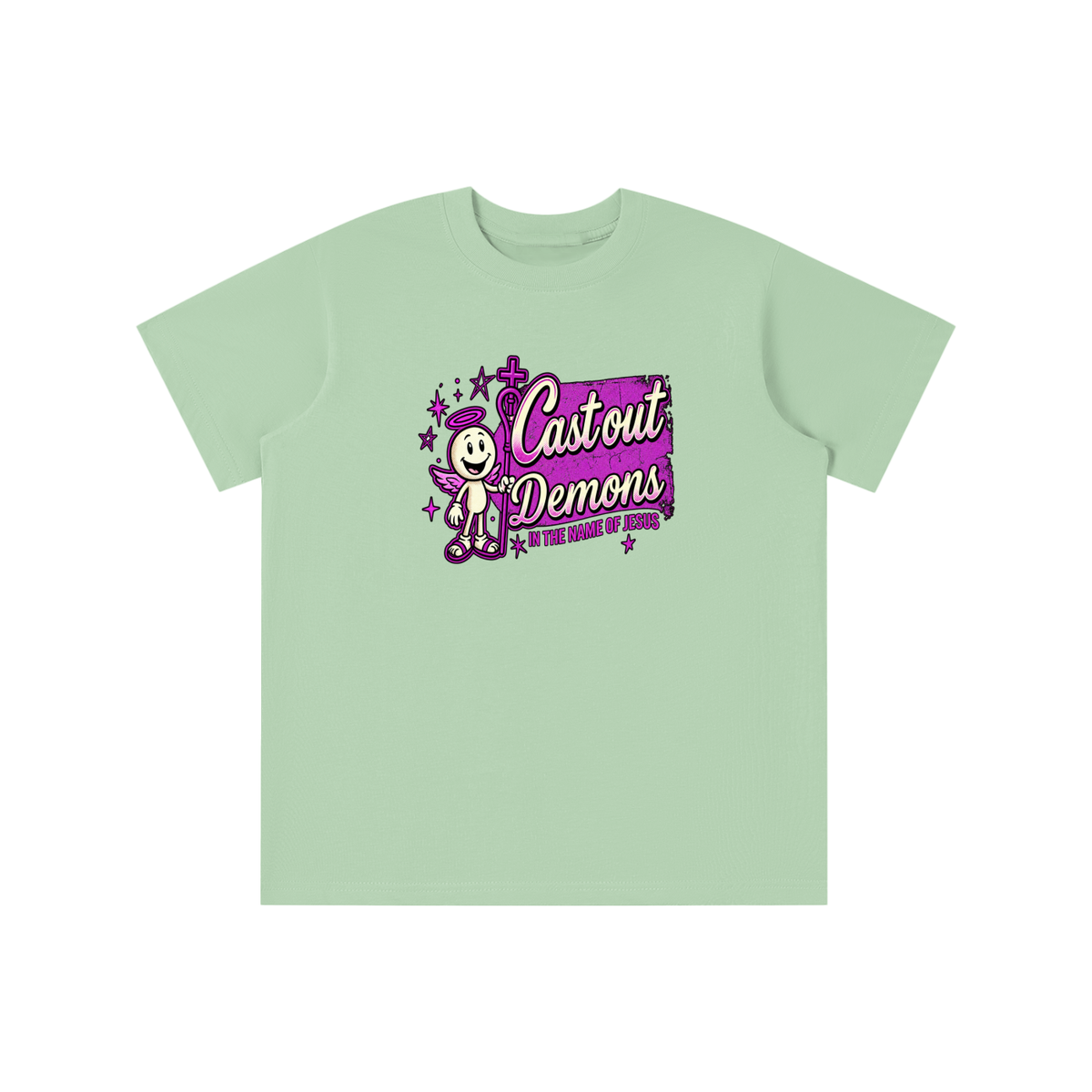 CAST OUT DEMONS IN THE NAME OF JESUS youth T-shirt
