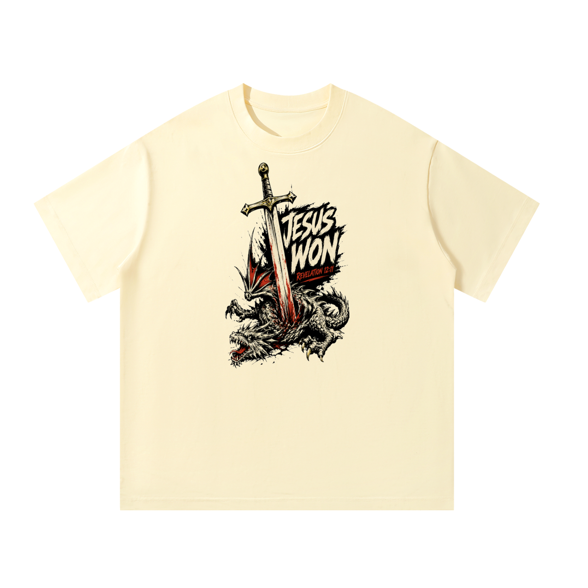 Jesus Won Revelation 12:11 T-Shirt
