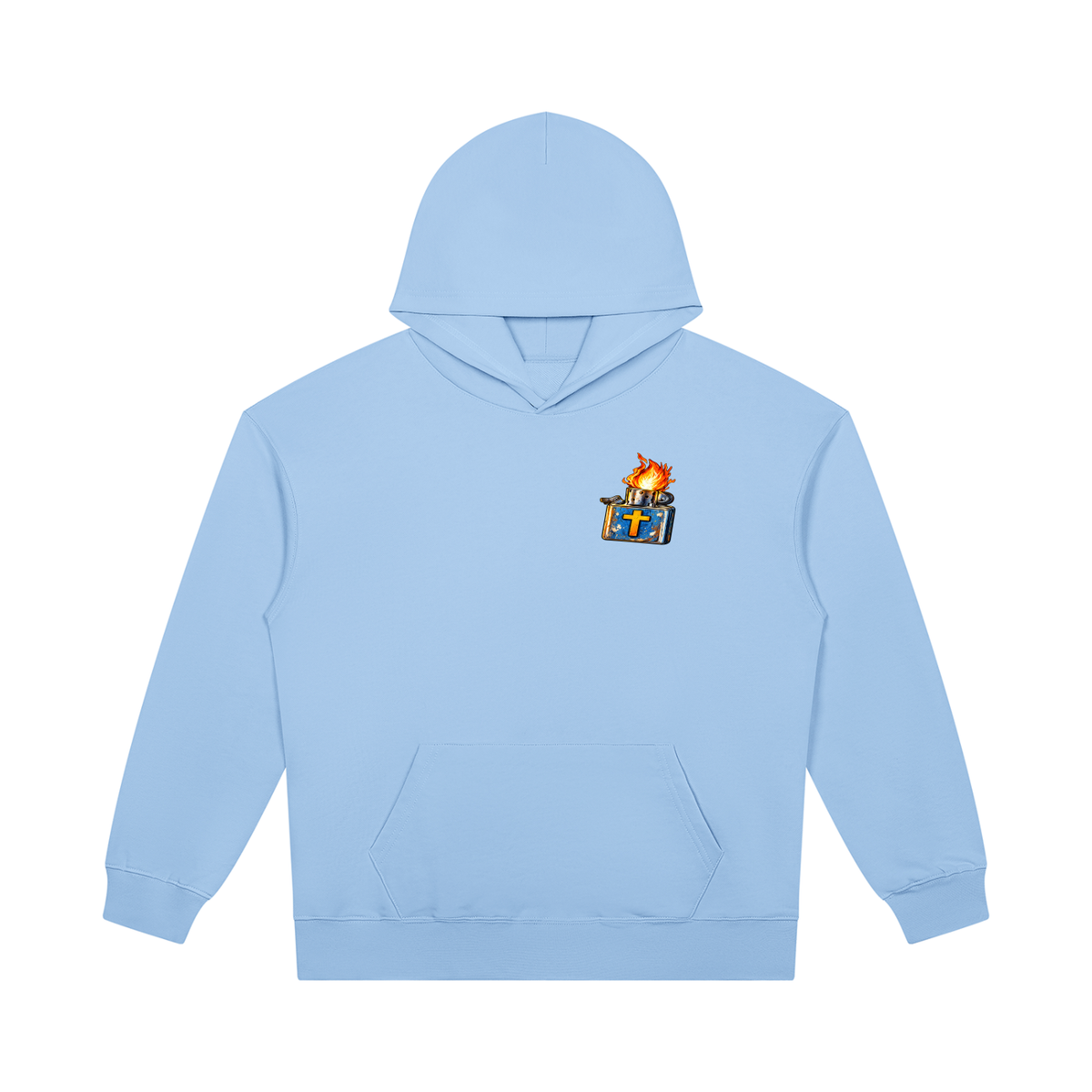 JESUS SAVES FROM IRE THAT GOES OUT AND DOGS DON'T GO TO THE NEW JERUSALEM ACCORDING TO REVELATION 22:15 Hoodie