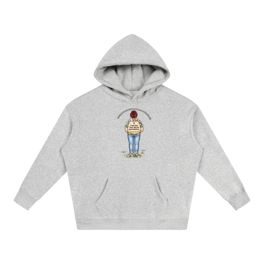 according to Proverbs 8:21 If you love Jesus you'll Inherit wealth If you love Jesus, obey his commandments according to John 14:15 Hoodie
