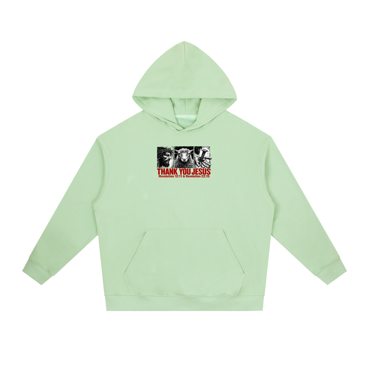 Thank you Jesus Revelation 12:11 & Revelation 12:11 Hoodie