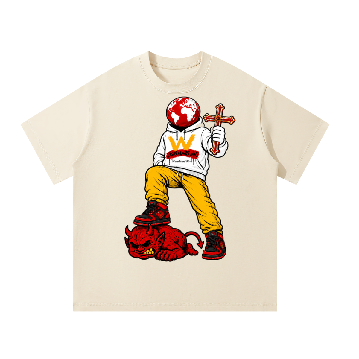 Jesus always wins T-Shirt