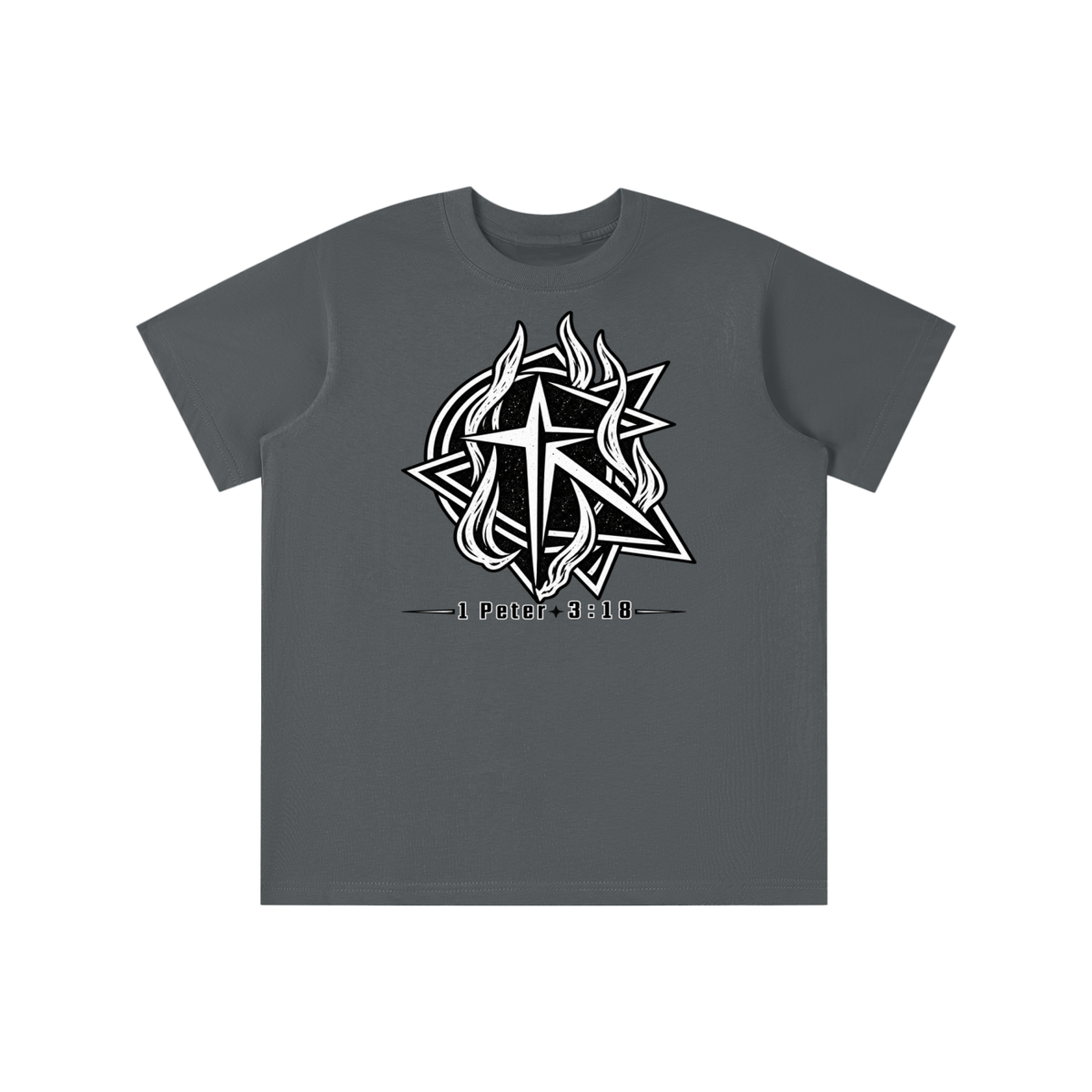 1 Peter 3:18 youth T-shirt