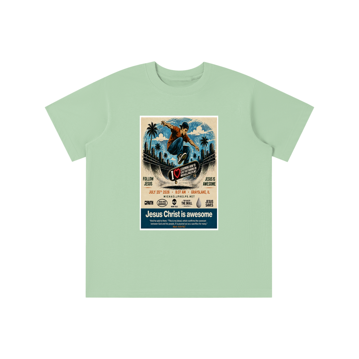Jesus Christ is awesome youth T-shirt