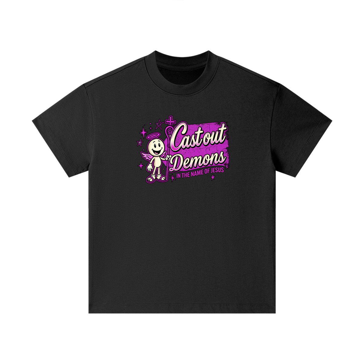 CAST OUT DEMONS IN THE NAME OF JESUS Kids T-Shirt