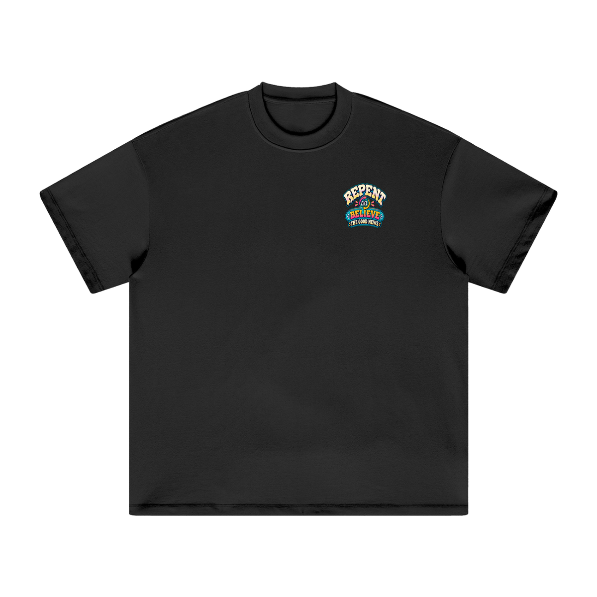 DON'T PANIC HISPANIC JESUS DIED FOR OUR SINS . 1 CORTHIANS 15:1-4 T-Shirt