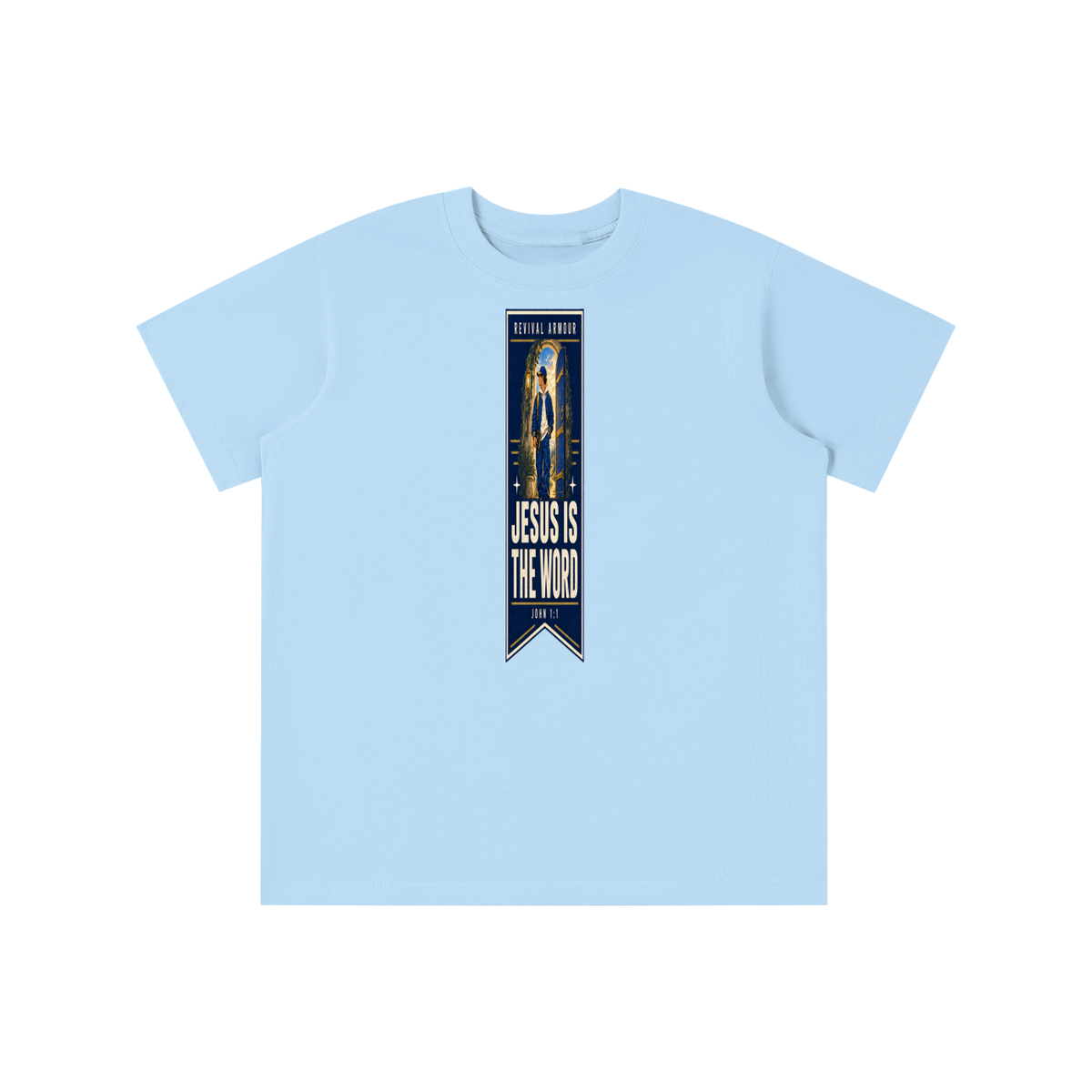 REVIVAL ARMOUR JESUS IS THE WORD _ JOHN 1:1 youth T-shirt