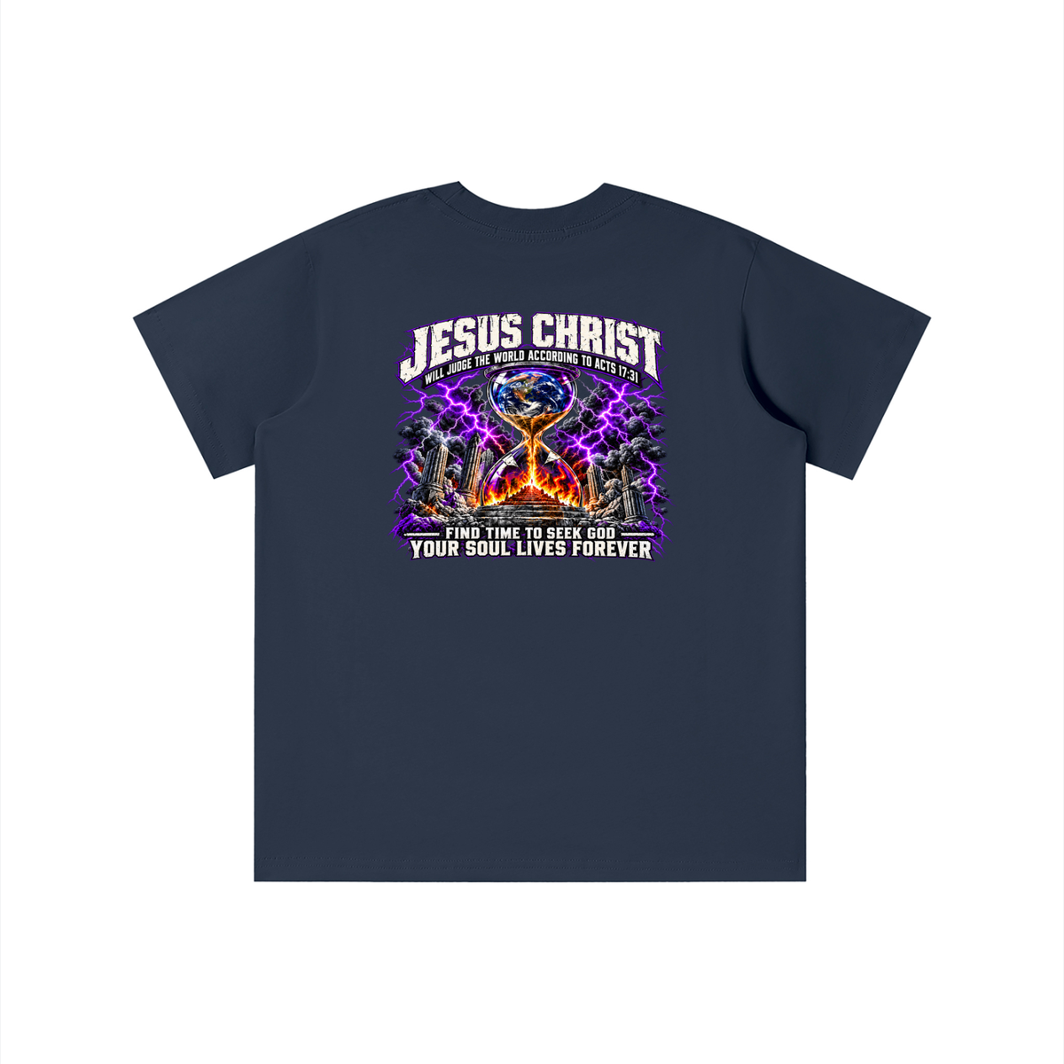 THE STRUGGLE IS REAL BUT SO IS JESUS - INSPIRED BY 1 PETER 5:10 - youth T-shirt