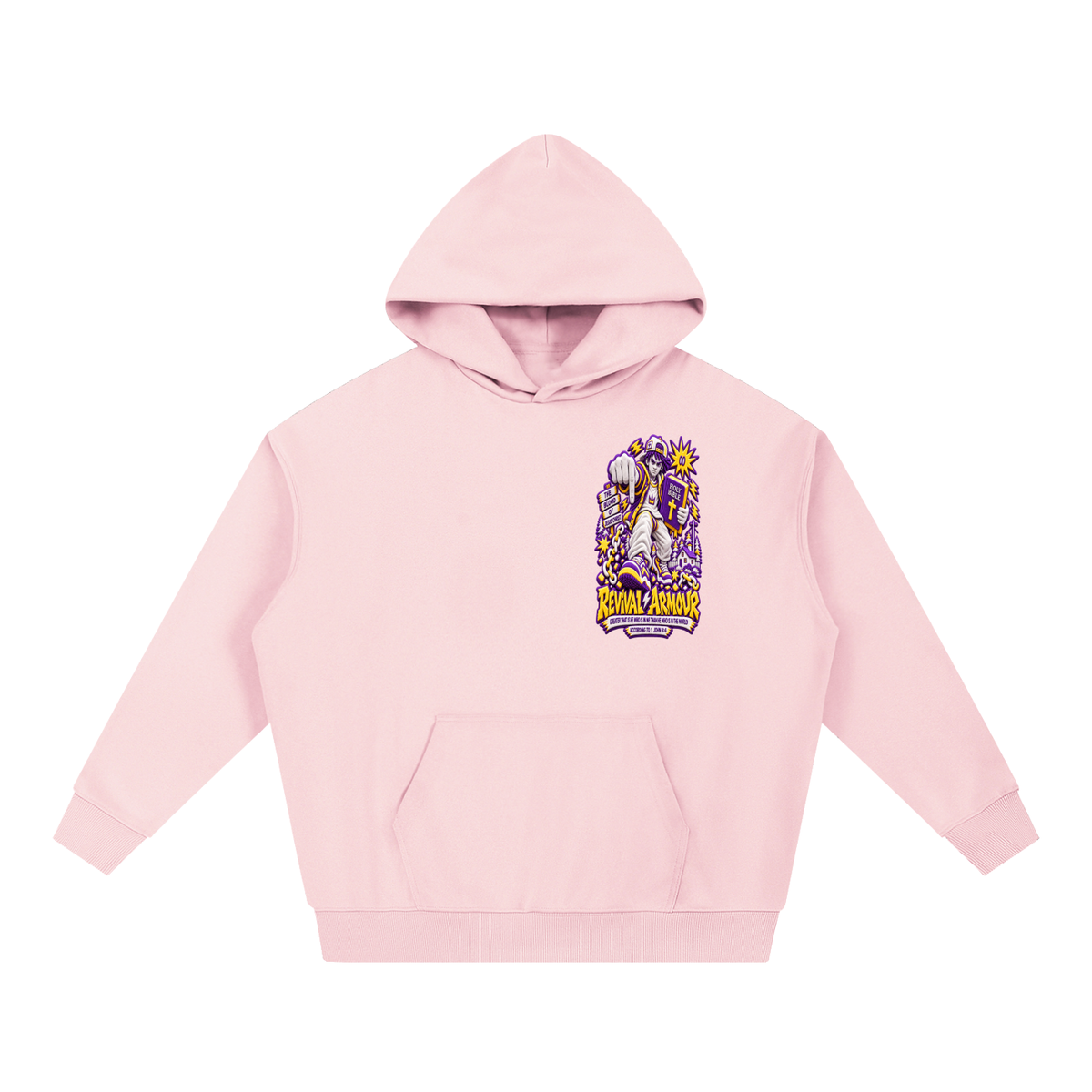 GREATER THAT IS HE WHO IS IN ME THAN WHO IS IN THE WORLD ACCORDING TO 1 JOHN 4:4 Hoodie