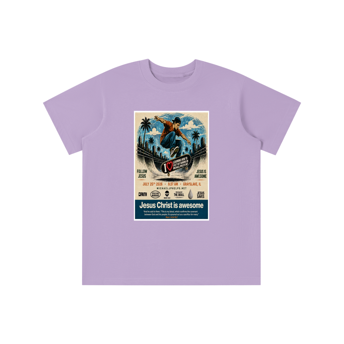 Jesus Christ is awesome youth T-shirt