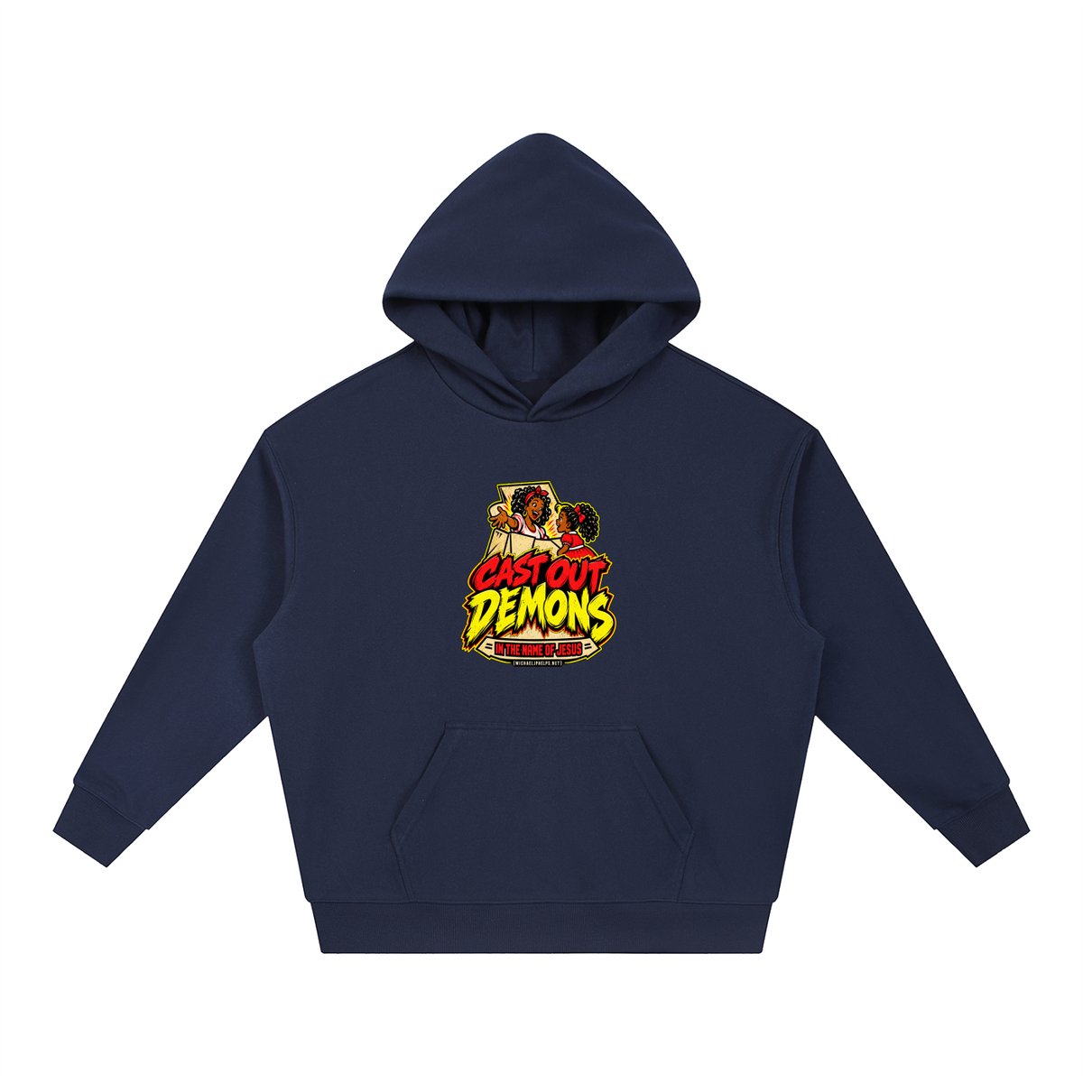 CAST OUT DEMONS IN THE NAME OF JESUS (MICHAELJPHELPS.NET) Hoodie