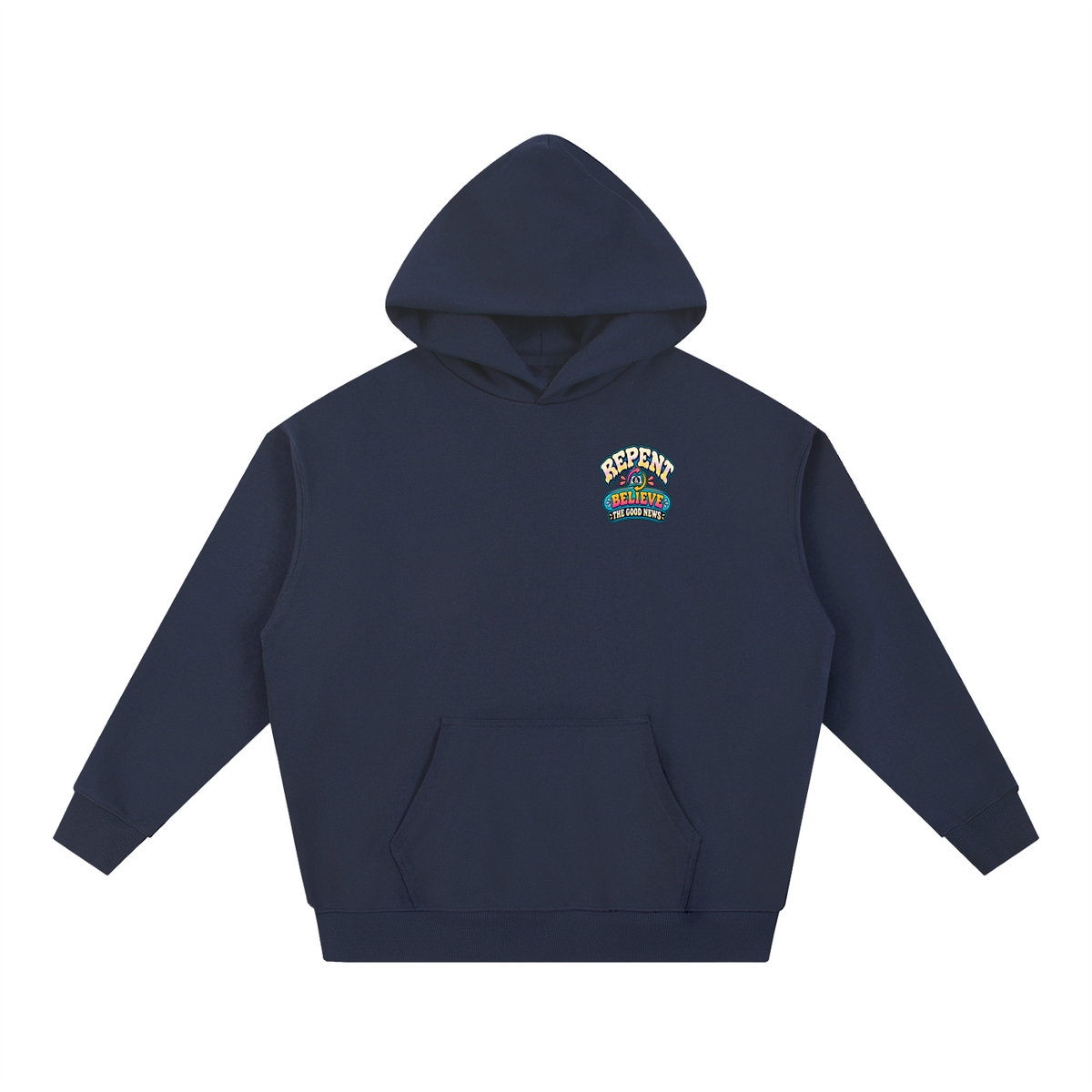 DON'T PANIC HISPANIC JESUS DIED FOR OUR SINS . 1 CORTHIANS 15:1-4 Hoodie