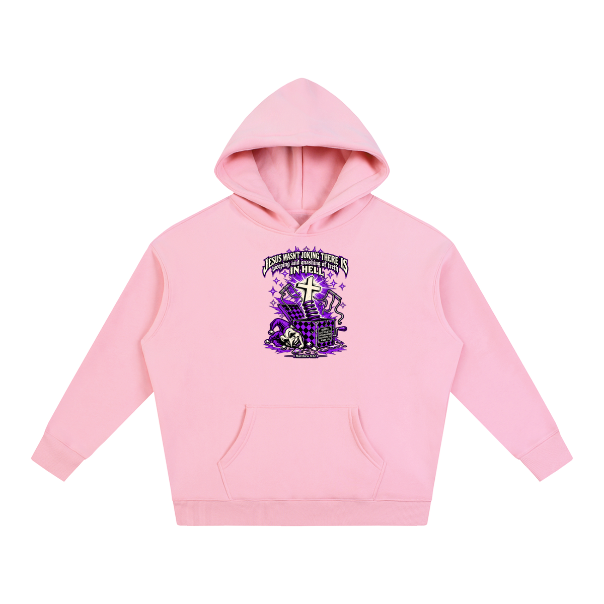 Jesus wasn’t joking there is weeping and gnashing of teeth in hell Hoodie