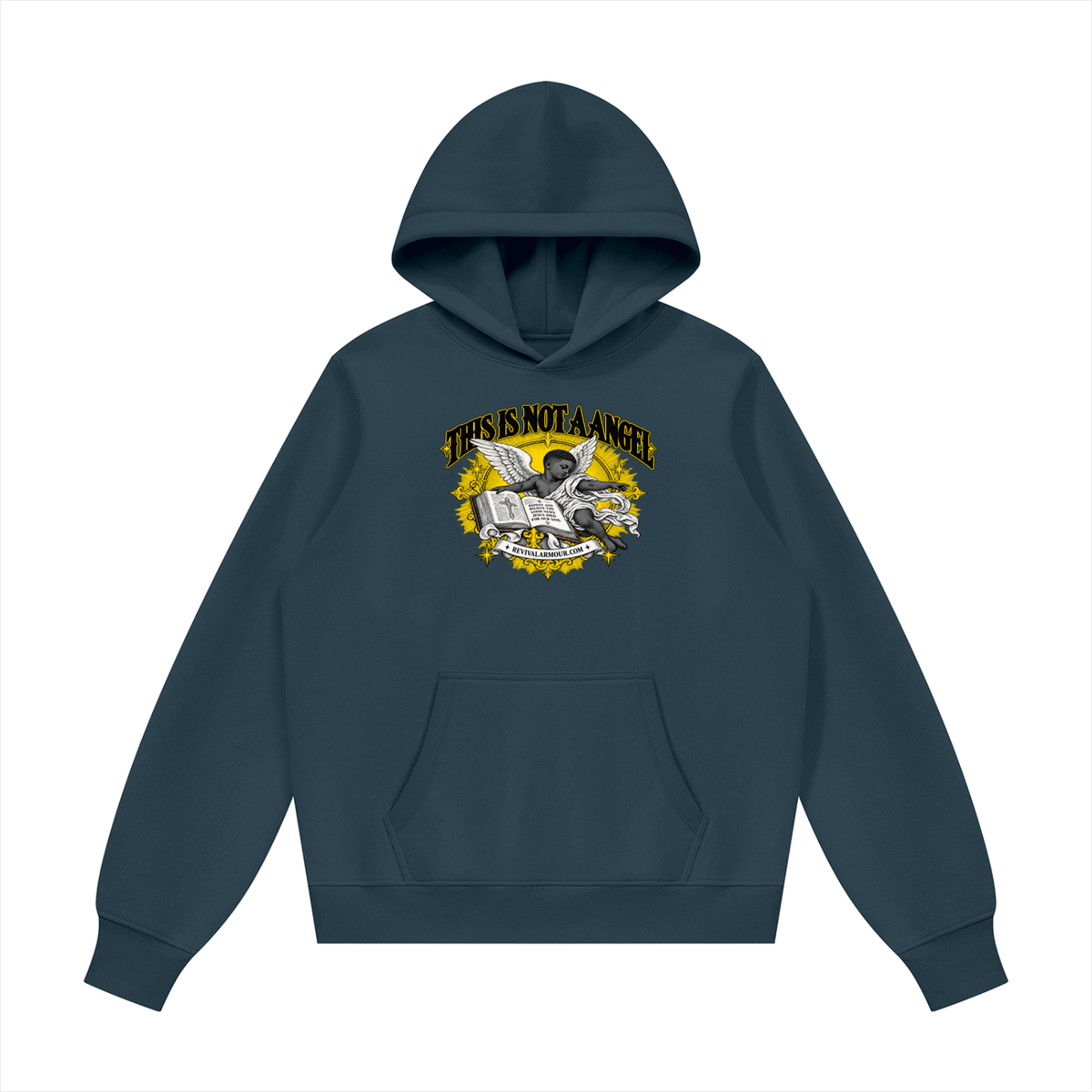 THIS IS NOT A ANGEL REPENT AND BELIEVE THE GOOD NEWS JESUS DIED FOR OUR SIN REVIVALARMOUR.COM Hoodie