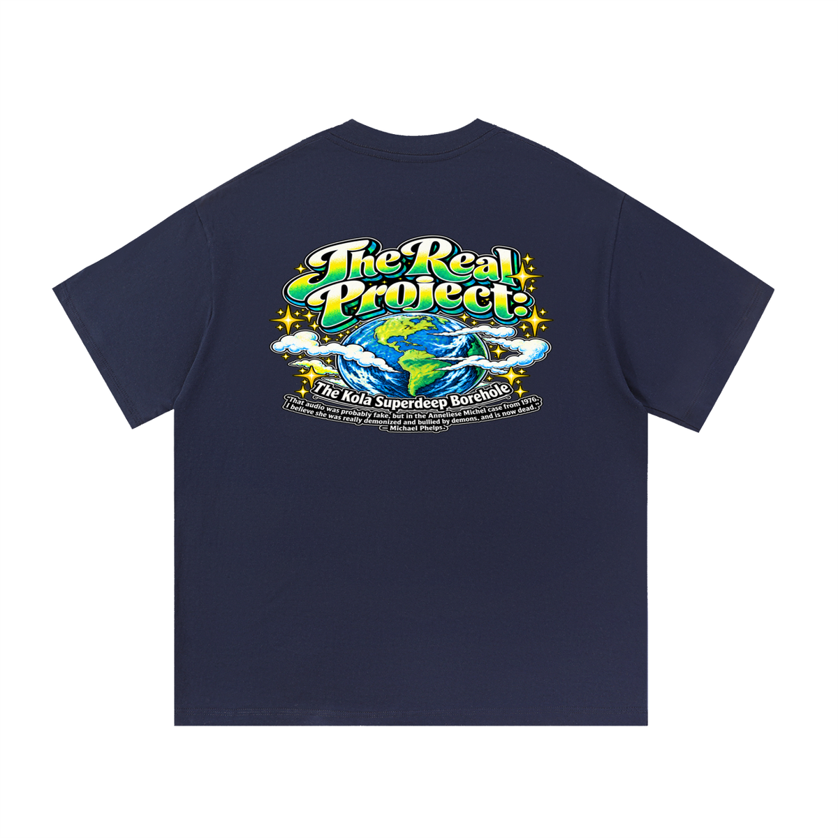 REDEEMED BY THE OF JESUS ACCORDING TO EPHESIANS 1:7 THE REAL PROJECT: THE KOLA SUPERDEEP BOREHOLE T-Shirt