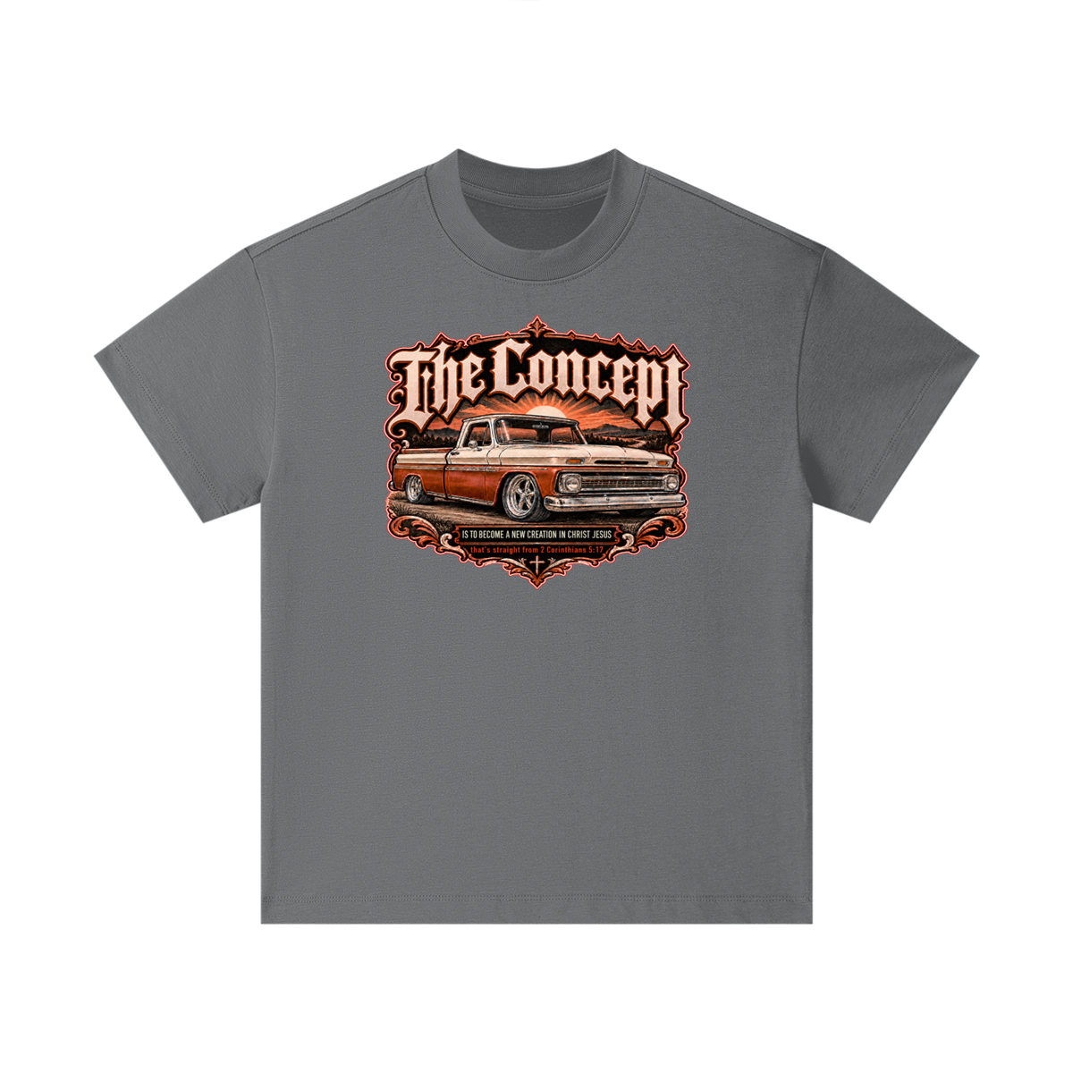 The Concept IS TO BECOME A NEW CREATION IN CHRIST JESUS that's straight from 2 Corinthians 5:17 Kids T-Shirt