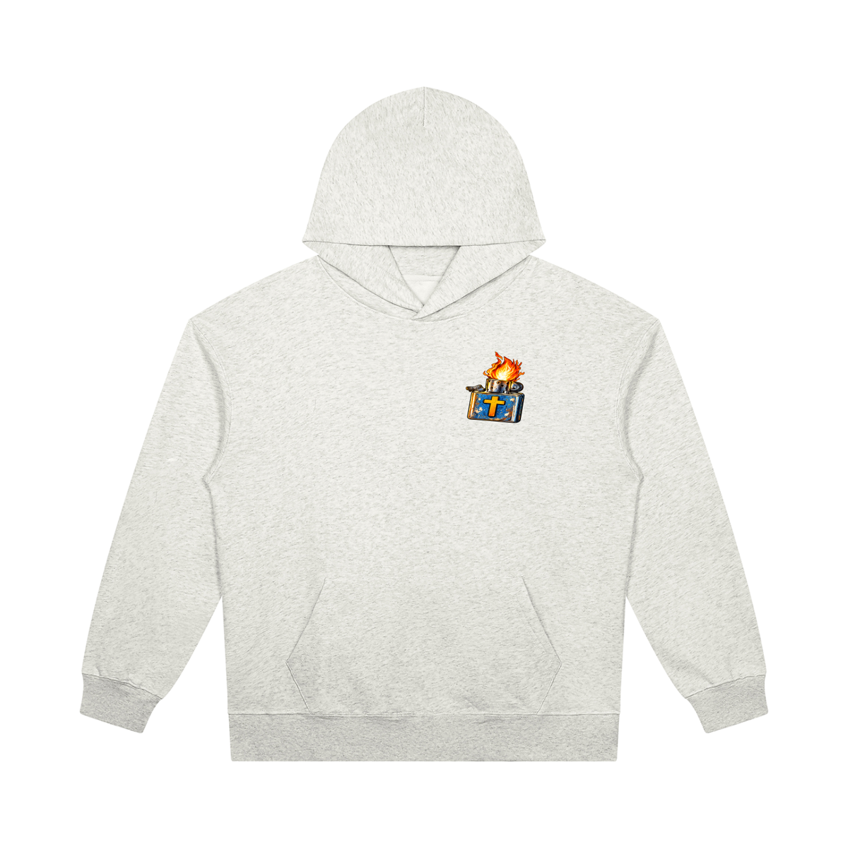 JESUS SAVES FROM IRE THAT GOES OUT AND DOGS DON'T GO TO THE NEW JERUSALEM ACCORDING TO REVELATION 22:15 Hoodie