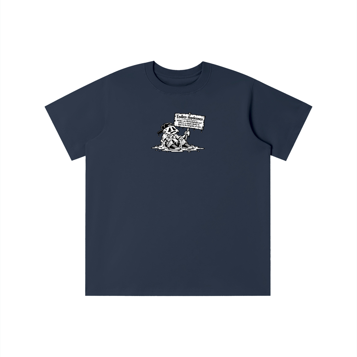 ENDLESS HOPELESSNESS NDEs on michaeljphelps.net offers a simple guide to How to be forgiven of sins youth T-shirt
