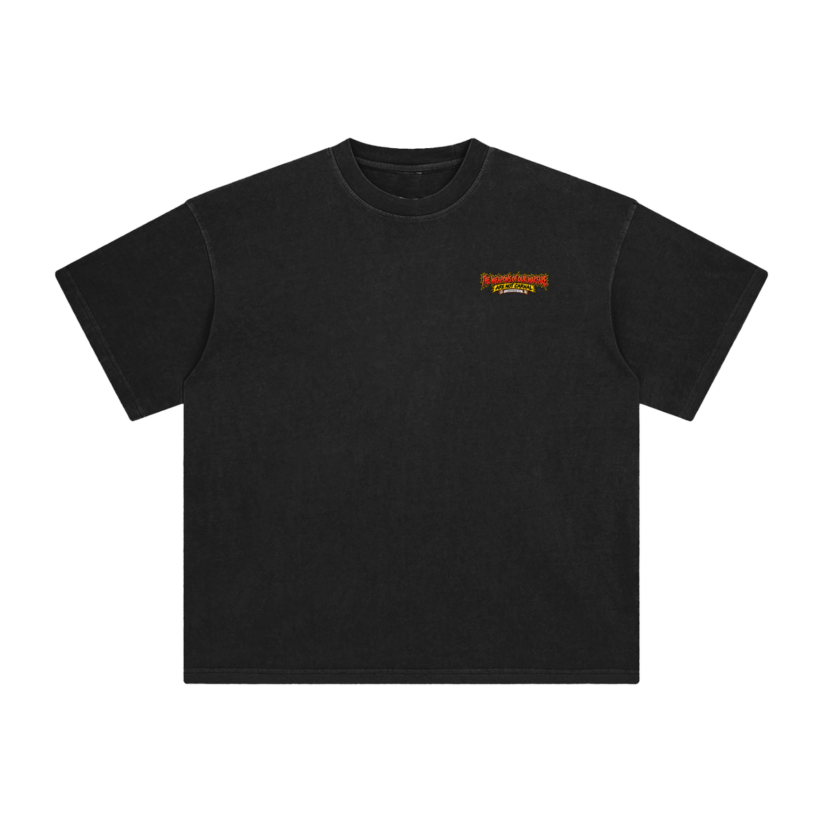 THE WEAPONS OF OUR WAREFARE ARE NOT CARNAL (2 CORINTHIANS 10:4) T-Shirt