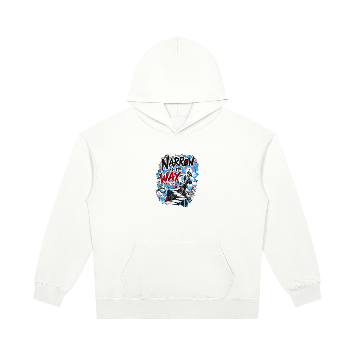 NARROW IS THE WAY [MATTHEW 7:14] Revival Armour Hoodie