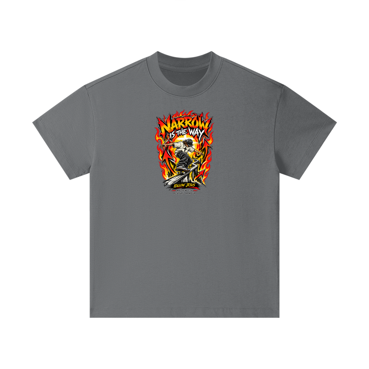 NARROW IS THE WAY Kids T-Shirt