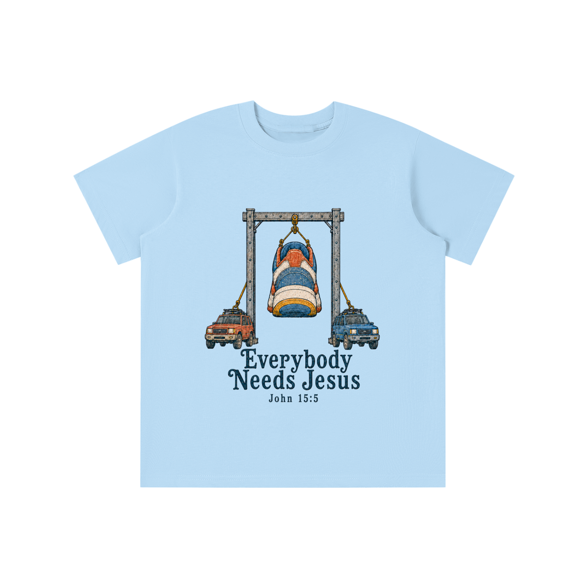 Everybody needs Jesus youth T-shirt