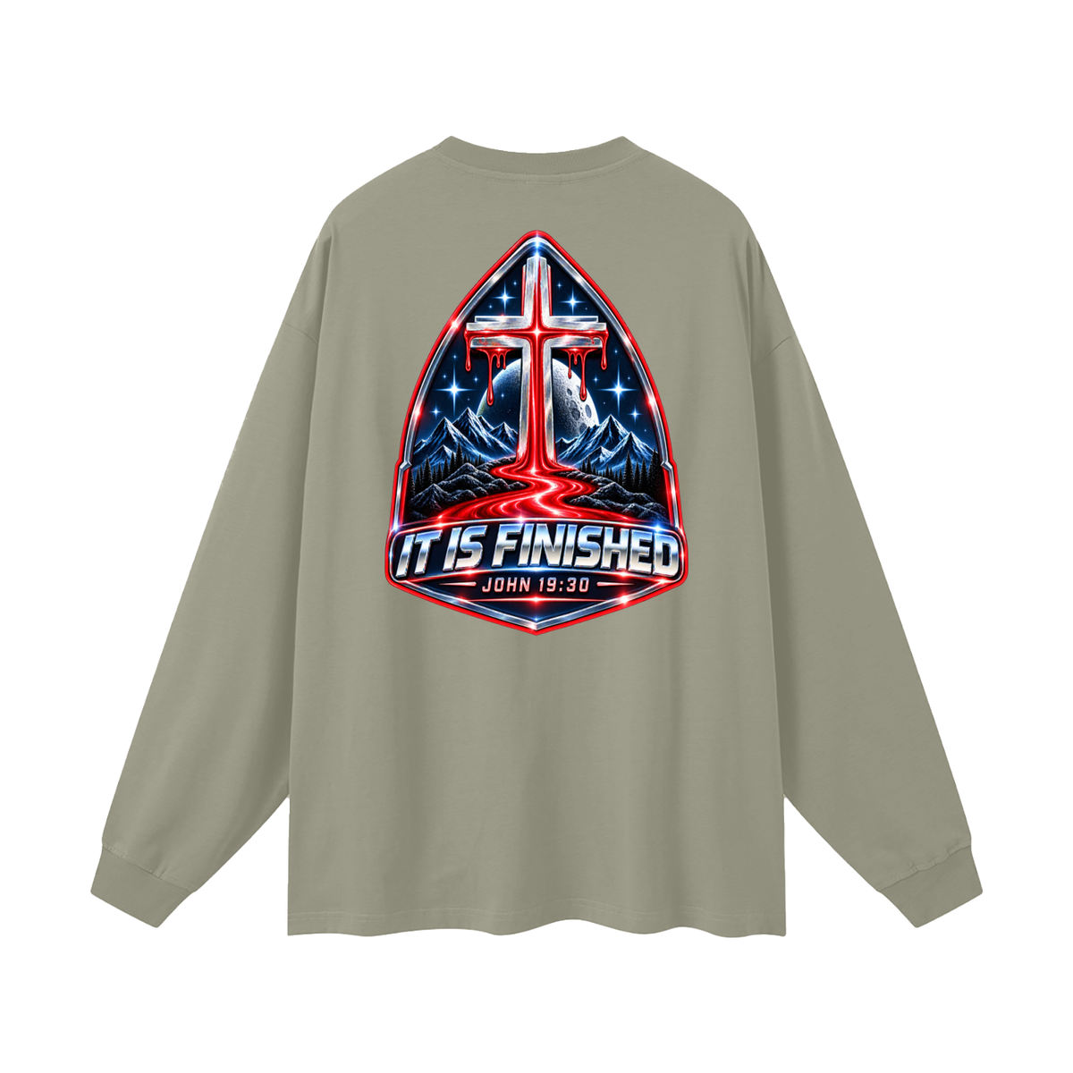 REDEMPTION THROUGH THE BLOOD OF JESUS Long Sleeve T-Shirt