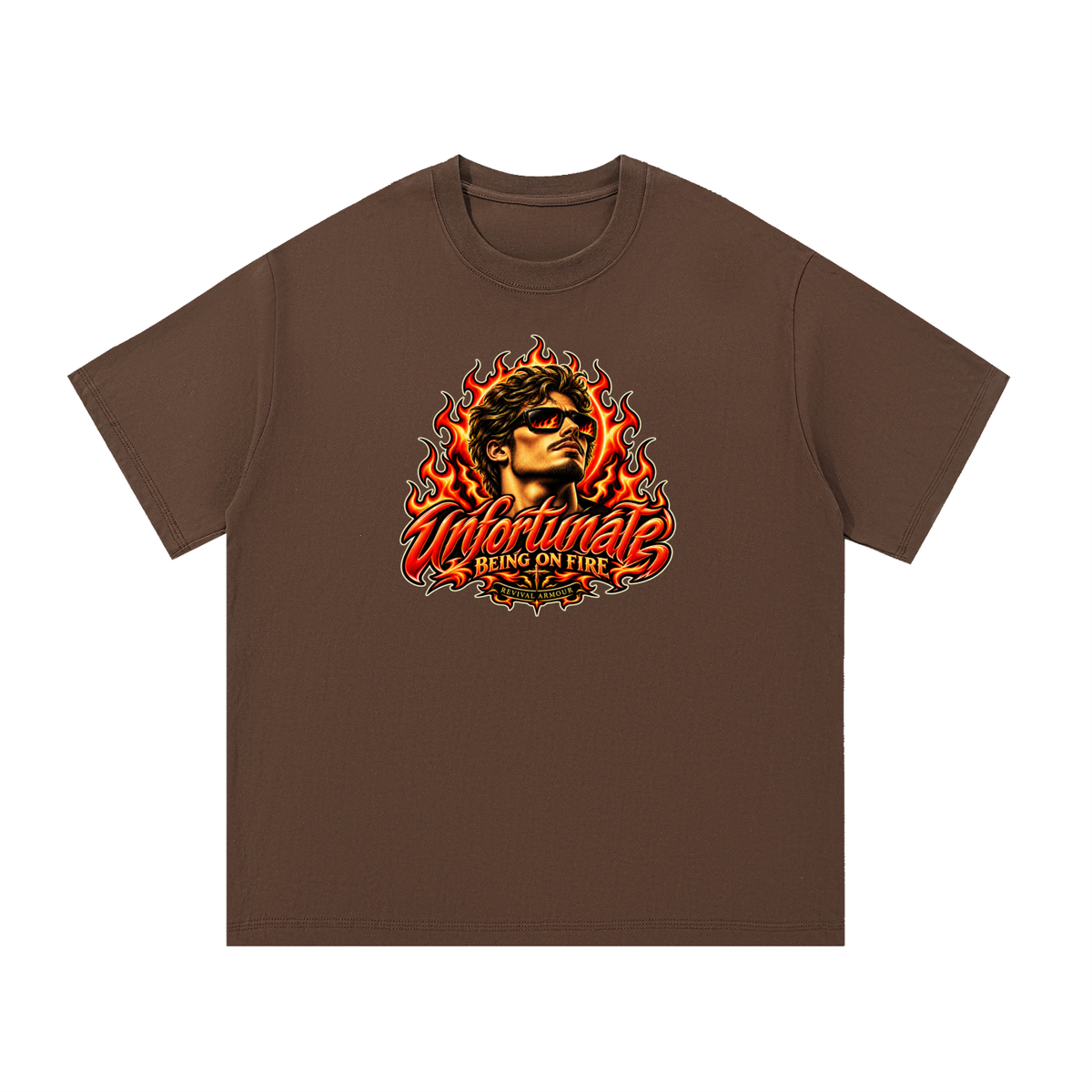 Unfortunate BEING ON FIRE REVIVAL ARMOUR T-Shirt