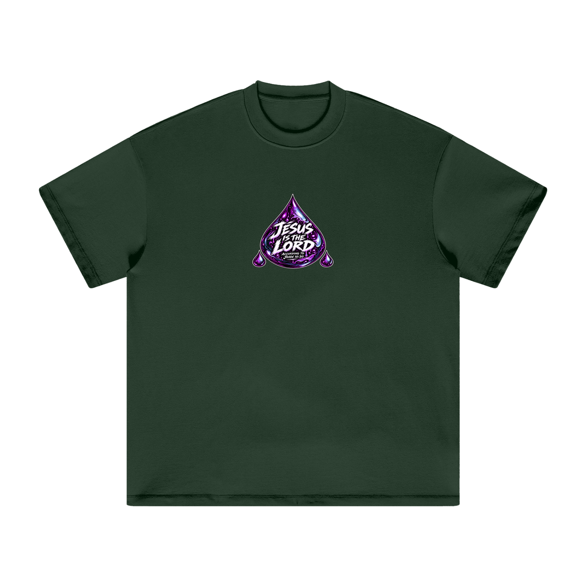 JESUS IS LORD ACCORDING TO JOHN 10:30 THIS HOUSE WiLL SERVE THE LORD THE PERSON WILL "THE HOUSE" WILL SERVE THE LORD NOT THE "BUILDING"  T-Shirt