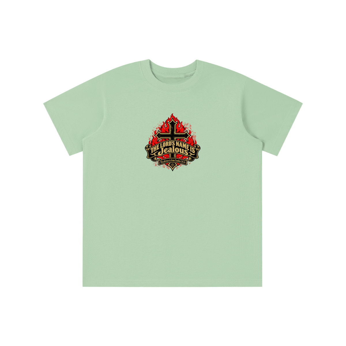 THE LORD'S NAME IS Jealous The phrase is from Exodus 34:14 youth T-shirt