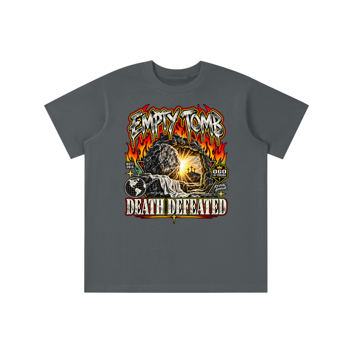 EMPTY TOMB DEATH DEFEATED youth' T-shirt