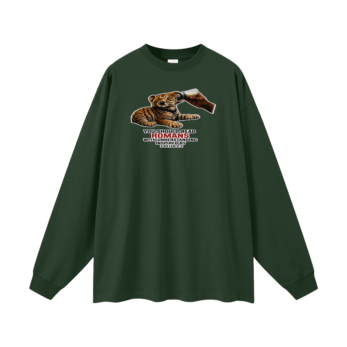 YOU SHOULD READ ROMANS WITH UNDERSTANDING INSPIRED BY 1 PETER 2:2 Long Sleeve T-Shirt